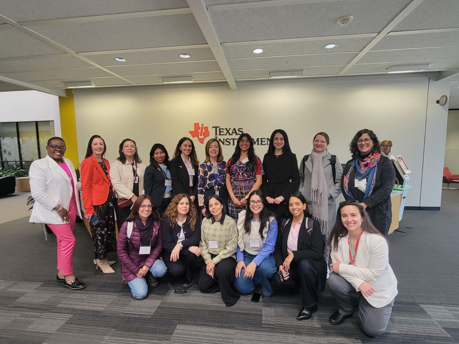 Women at International Visitors Leadership Program in DFW